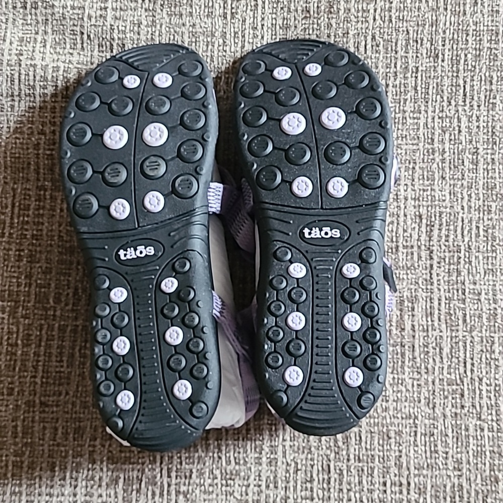 Taos New Wave Sandals Womens Size 11 Mauve - Picture 3 of 5